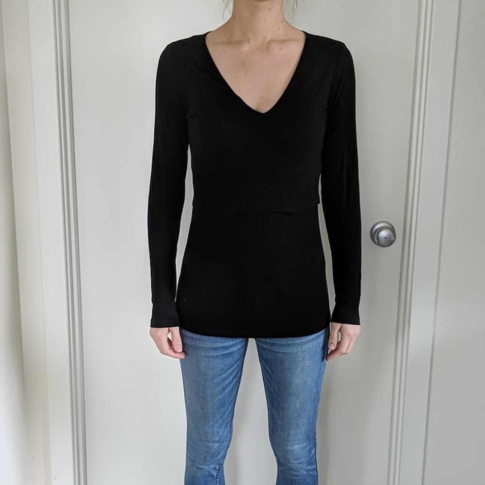 Nursing and maternity shirt